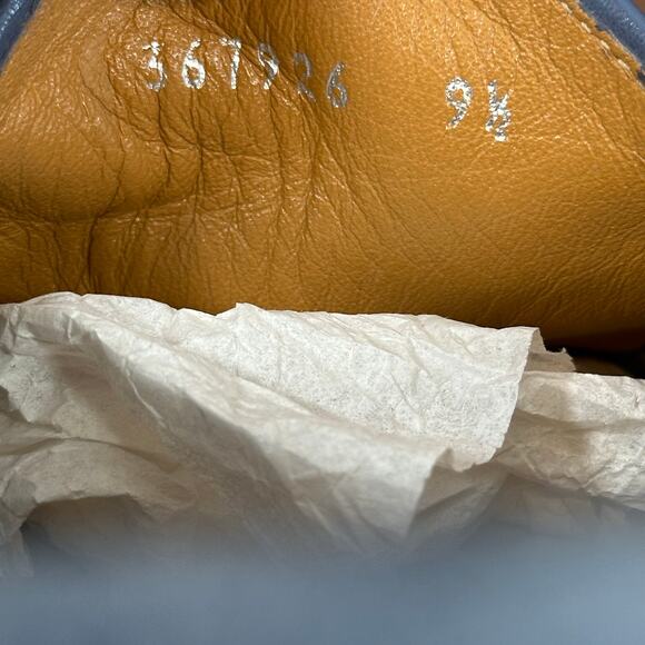 Gucci Men's Blue Suede Horsebit Loafers Size 9.5 - Picture 8 of 12